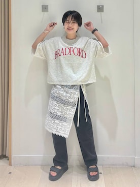 「アイテム（腕時計）」を使った、しらがさん（レディース・159cm・30代）の夏コーディネート