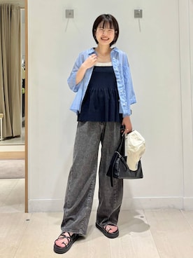 しらがさん（レディース・159cm）の春コーディネート