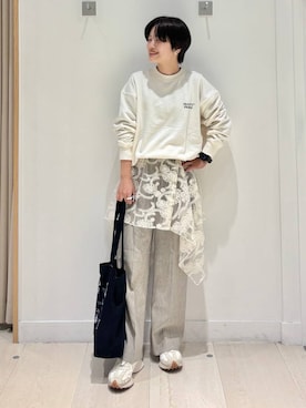 「アイテム（腕時計）」を使った、しらがさん（レディース・159cm・30代）の秋コーディネート
