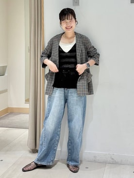 「おでかけ」｜しらがさん（レディース・159cm）の秋コーディネート