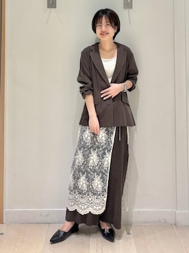 しらがさん（レディース・159cm）の春コーディネート