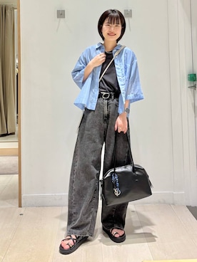 しらがさん（レディース・159cm）の春コーディネート
