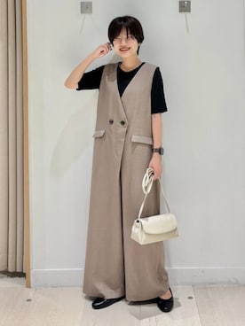 「アイテム（腕時計）」を使った、しらがさん（レディース・159cm）の秋コーディネート
