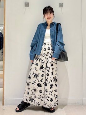 しらがさん（レディース・159cm）の春コーディネート