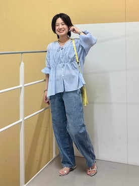 「アイテム（ブレスレット）」を使った、しらがさん（レディース・159cm・30代）の夏コーディネート