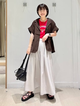 しらがさん(レディース・159cm)の春コーディネート