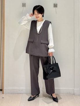 しらがさん（レディース・159cm）の冬コーディネート