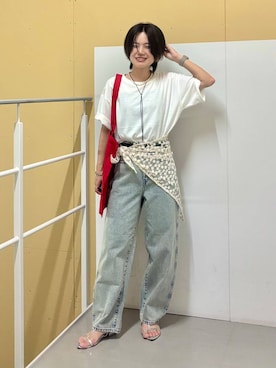 「アイテム（ブレスレット）」を使った、しらがさん（レディース・159cm・30代）の夏コーディネート