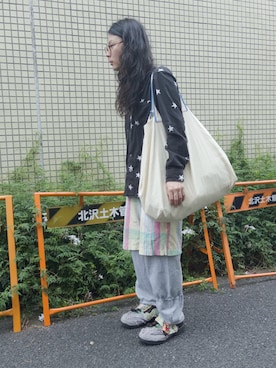 「IKEA（イケア）のアイテム」を使った、mama9~♩さん（メンズ・170cm）の春コーディネート