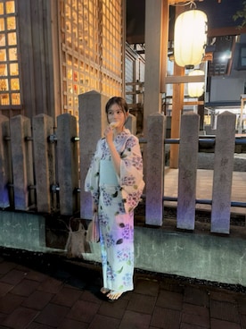 「和服」｜寝々さん（レディース・153cm）の夏コーディネート