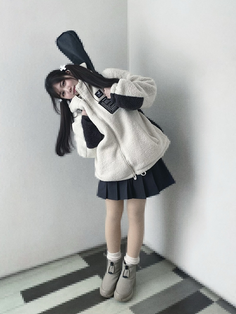 寝々さんの（KUOSE）を使ったコーディネートの1枚目の写真