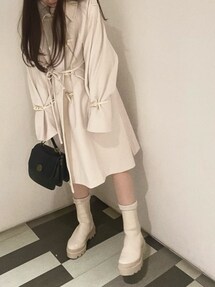 WILLFULLY（ウィルフリー）の「tent toggle jersey melton various