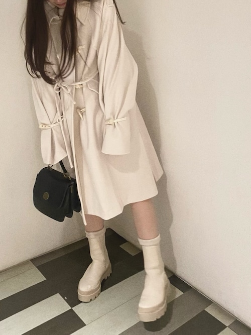 WILLFULLY（ウィルフリー）の「tent toggle jersey melton