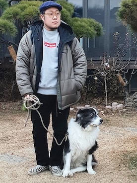 「patagonia」｜「アイテム（ハンチング/ベレー帽）」を使った、Herringさん（メンズ・178cm）の春コーディネート