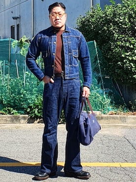 「At Last&Co（アットラスト）のアイテム」を使った、Herringさん（メンズ・178cm）の秋コーディネート