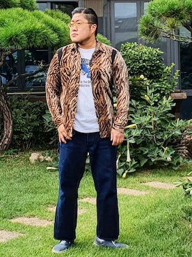 「At Last&Co（アットラスト）のアイテム（パンツ）」を使った、Herringさん（メンズ・178cm）の秋コーディネート