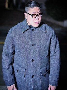 「At Last&Co（アットラスト）のアイテム（ジャケット/アウター）」を使った、Herringさん（メンズ・178cm）の冬コーディネート