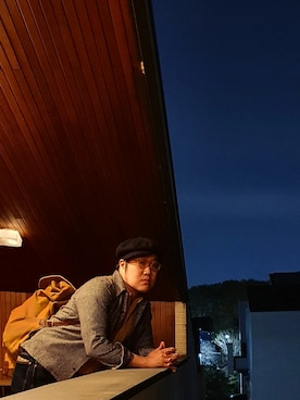 「At Last&Co（アットラスト）のアイテム（ジャケット/アウター）」を使った、Herringさん（メンズ・178cm）の春コーディネート