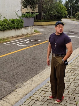 「butcherproducts」｜Herringさん（メンズ・178cm）の夏コーディネート