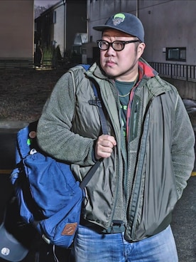 「minedenim」｜Herringさん（メンズ・178cm）の冬コーディネート