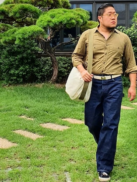 「At Last&Co（アットラスト）のアイテム」を使った、Herringさん（メンズ・178cm）の夏コーディネート