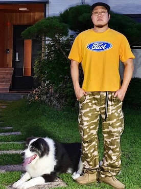 「FUCT」｜Herringさん（メンズ・178cm）の夏コーディネート