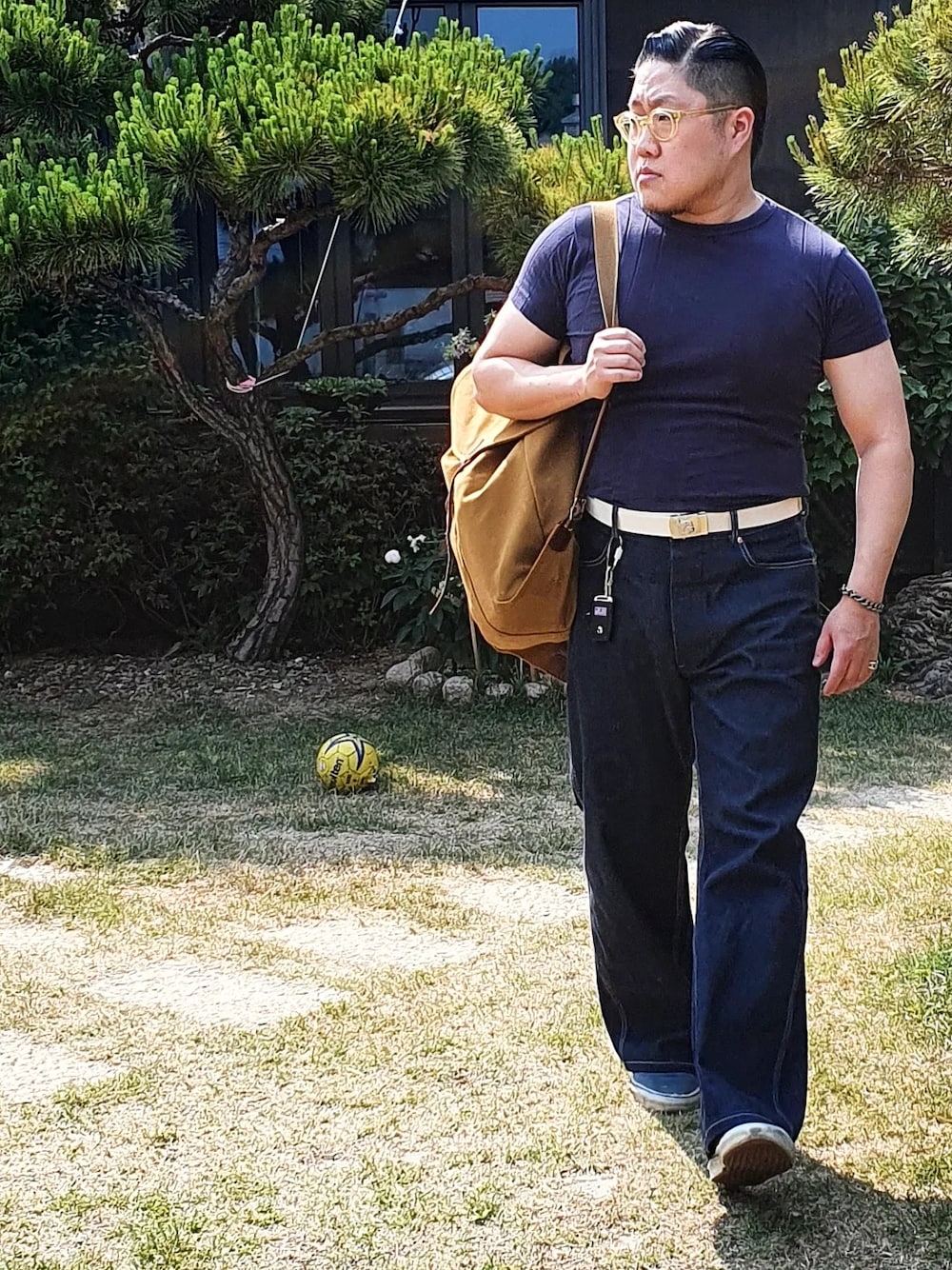 「At last&co、アットラスト、timewornclothing、AMEKAJI」｜「At Last&Coのアイテム（ジャケット/アウター、その他）」を使った、Herringさん（メンズ・178cm）の春コーディネートの1枚目の写真