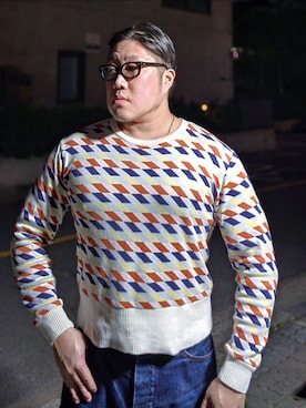 「At Last&Co（アットラスト）のアイテム」を使った、Herringさん（メンズ・178cm）の春コーディネート