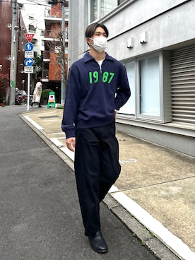 「CHRISTIAN DADA（クリスチャンダダ）のアイテム」を使った、KAISHUさん（メンズ・180cm）の春コーディネート