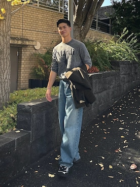 KAISHUさん（メンズ・180cm）の秋コーディネート