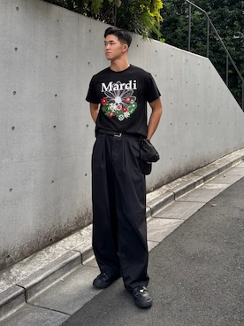 「アイテム（帽子）」を使った、KAISHUさん（メンズ・180cm・20代）の秋コーディネート
