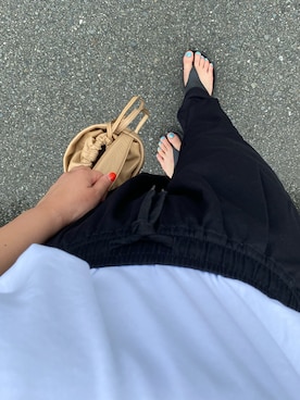 「フットネイル」｜ねまさん（レディース・154cm）の春コーディネート