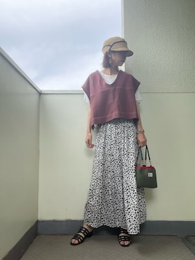 tink0804さん（レディース・157cm）の夏コーディネート