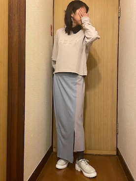 「Lee（リー）のアイテム（ブルゾン）」を使った、tink0804さん（レディース・157cm）の冬コーディネート