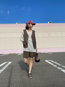 tink0804さん（レディース・157cm）の夏コーディネート