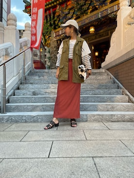 tink0804さん（レディース・157cm）の夏コーディネート