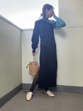 「アベイル」｜「アイテム（ワンピース/ドレス）」を使った、tink0804さん（レディース・157cm）の春コーディネート