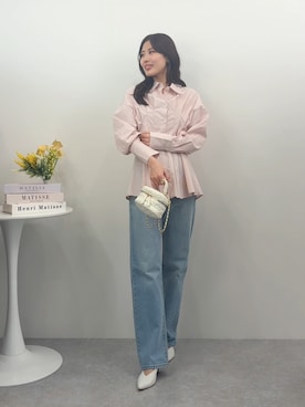 「Futier land（フューティアランド）のアイテム」を使った、yurikaさん（レディース・164cm）の冬コーディネート