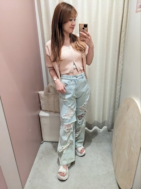 kaoriさん（レディース・151cm）の夏コーディネート