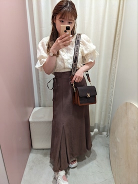 kaoriさん（レディース・151cm）の夏コーディネート