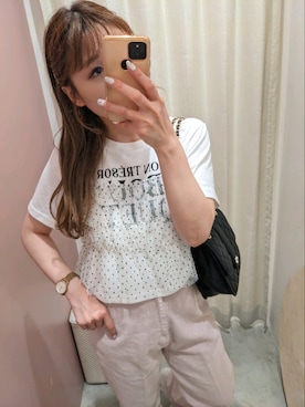 kaoriさん（レディース・151cm）の夏コーディネート