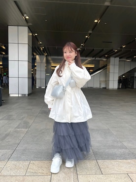 kaoriさんの「ティアードチュールスカート」を使ったコーディネート