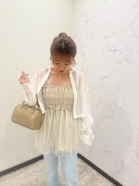 kaoriさん（レディース・151cm）の夏コーディネート