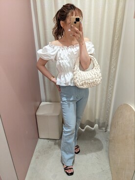 kaoriさん（レディース・151cm）の夏コーディネート