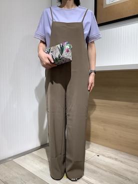 「アイテム（ポーチ）」を使った、TOKYO SHIRTS OUTLET 福岡マリノアシティ店さん（レディース・164cm）の夏コーディネート