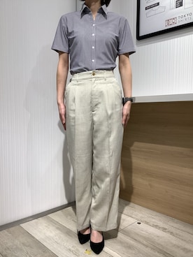 TOKYO SHIRTS OUTLET 福岡マリノアシティ店さん（レディース・164cm）の夏コーディネート
