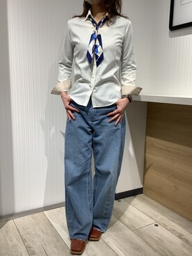「ほめられ本命コーデ」｜「アイテム（財布/小物）」を使った、TOKYO SHIRTS OUTLET 福岡マリノアシティ店さん（レディース・164cm）の冬コーディネート
