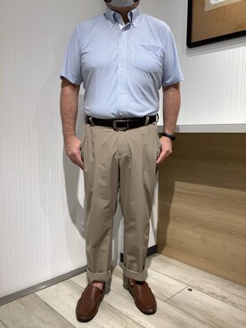 TOKYO SHIRTS OUTLET 福岡マリノアシティ店さん（メンズ・169cm）の夏コーディネート