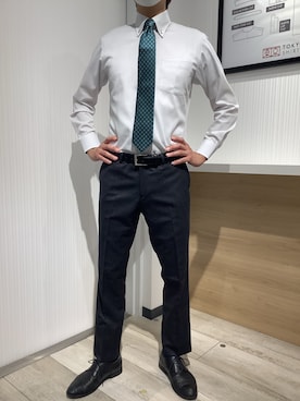 TOKYO SHIRTS OUTLET 福岡マリノアシティ店さん（メンズ・172cm）の夏コーディネート