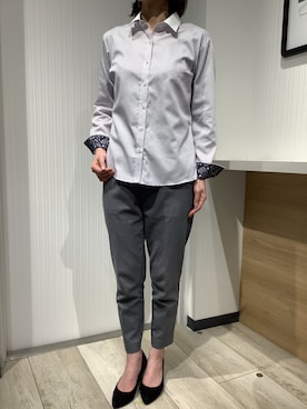 TOKYO SHIRTS OUTLET 福岡マリノアシティ店さん(レディース・164cm)の春コーディネート